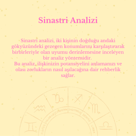 Sinastri Analizi