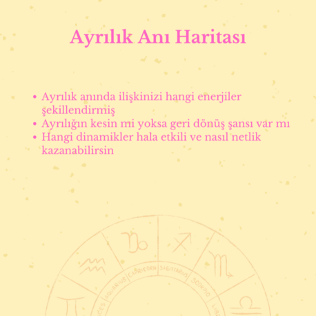 Ayrılık Anı Haritası
