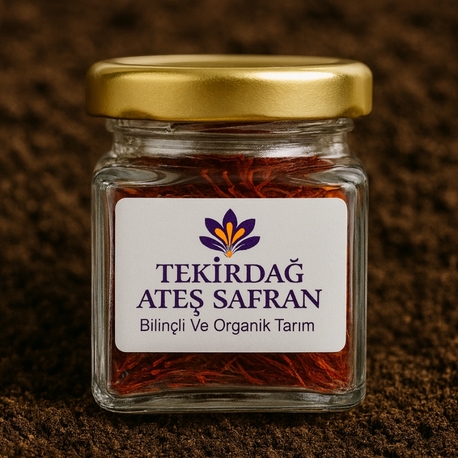 6 Gr Yeni Hasat Safran baharatı.