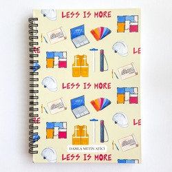 Mimar, İç Mimar A5 Spiralli Defter