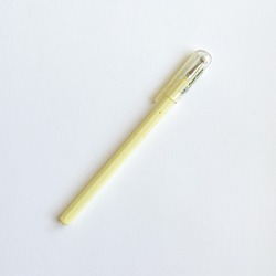Pentel Hybrid Milky K108 Jel Kalem - Yellow