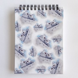 Sevimli Kedi A6 Spiralli Defter