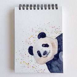 Panda A6 Spiralli Defter