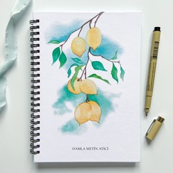 Limon A5 Spiralli Defter