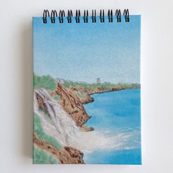 Aşağı Düden Şelalesi A6 Spiralli Defter
