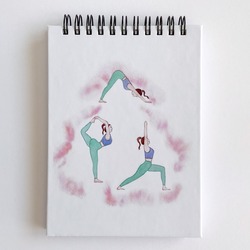 Yoga A6 Spiralli Defter