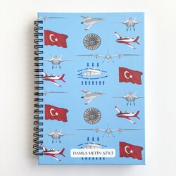 Uçak Mühendisi, Pilot A5 Spiralli Defter