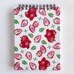 Çilek A6 Spiralli Defter