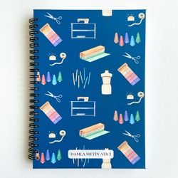 Moda Tasarımcısı, Tekstil Mühendisi A5 Spiralli Defter