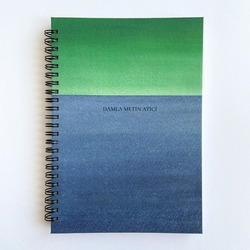 Minimal-Yeşil A5 Spiralli Defter