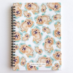 Sevimli Köpek A5 Spiralli Defter
