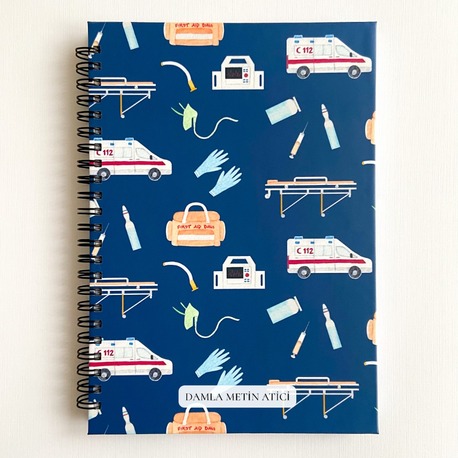 Paramedik A5 Spiralli Defter