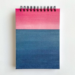 Minimal-Pembe A6 Spiralli Defter