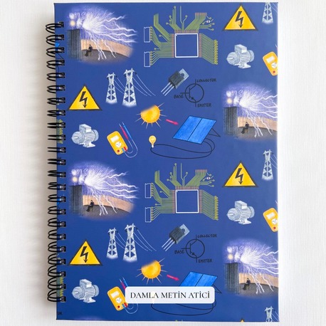Elektrik Elektronik Mühendisi, Otomasyon Mühendisi A5 Spiralli Defter