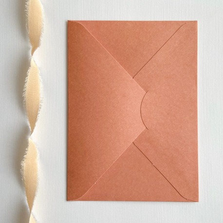 50 Adet Somon Rengi Zarf (13x18 cm)