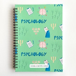Psikolog, Psikolojik Danışman, Psikiyatr A5 Spiralli Defter