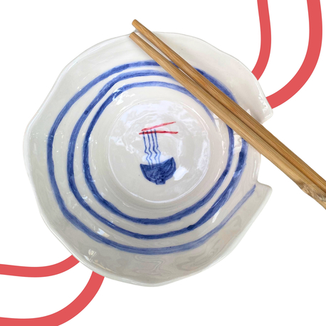 “noodle” kase & chopsticks