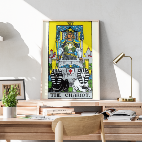 VII The Chariot / Savaş Arabası - Büyük Arkana Tarot Kartı