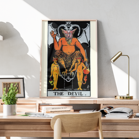 XV The Devil / Şeytan - Büyük Arkana Tarot Kartı