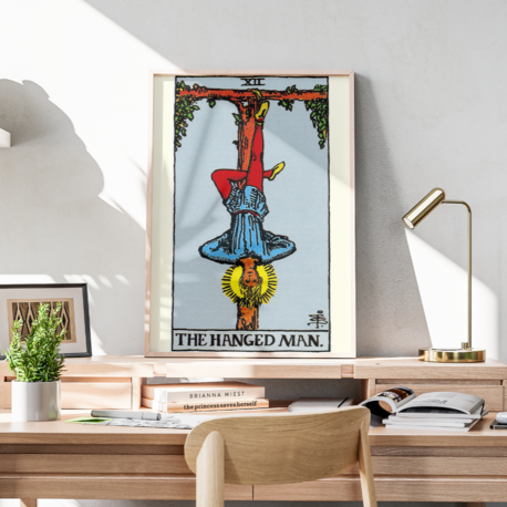 XII The Hanged Man / Asılan Adam - Büyük Arkana Tarot Kartı