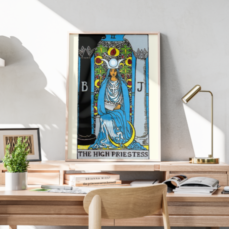 II The High Priestess / Azize - Büyük Arkana Tarot Kartı