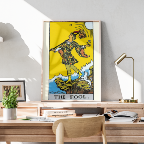 0 The Fool / Deli - Büyük Arkana Tarot Kartı