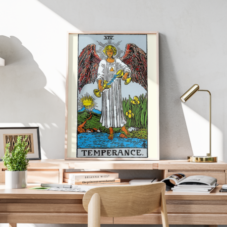 XIV Temperance / Denge - Büyük Arkana Tarot Kartı