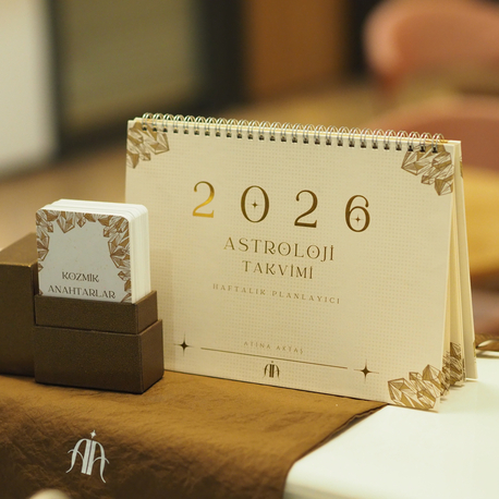 2026 Astroloji Takvimi + Kozmik Anahtarlar Seti