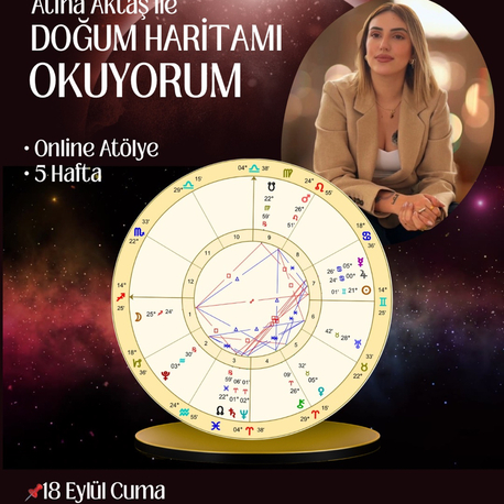 Doğum Haritamı Okuyorum Online Atölye