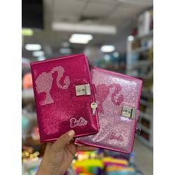 Simli Barbie Kilitli Defter