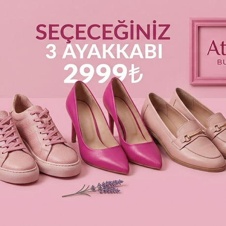 3 AYAKKABI 2999₺