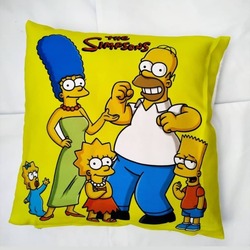 Simpsons sarı yastık