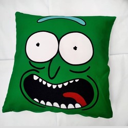Rick yeşil yastık 