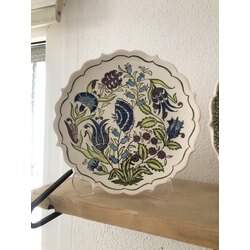 Çini dekoratif tabak (motif klasik)