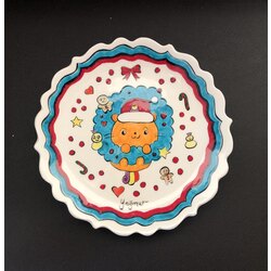 Unicorn Desenli 18cm Rölyefli Tabak