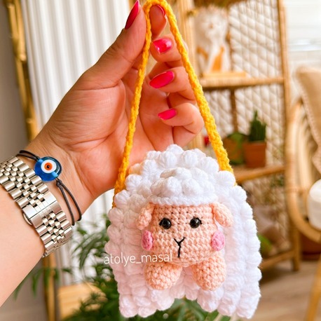 Amigurumi Kuzu Çanta