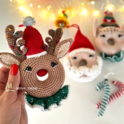 5’li Donat Süsler Tarif Seti | 5 Donut Decorations Patterns Set | Digital Crochet Patterns