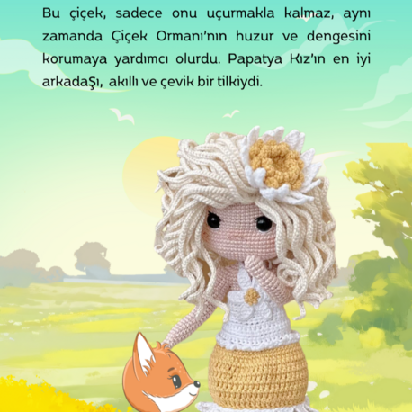Papatya Kız Hikaye Kitabı PDF | Daisy Girl Storybook PDF | Digital Fairy Tale Download