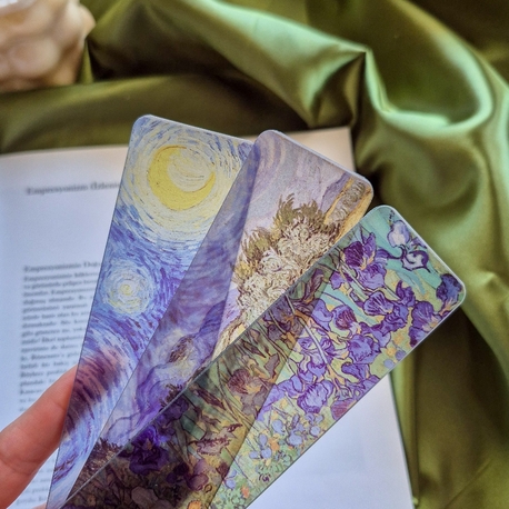 Kitap Ayracı 3'lü Set - Sanat Serisi Van Gogh