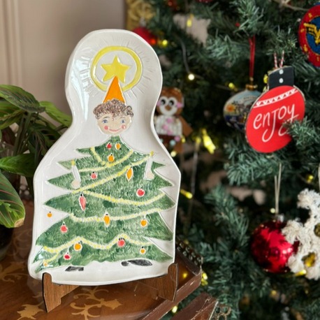 Yılbaşı Ağacından Çocuk – Vintage Christmas Koleksiyonu | Atölye Gypsy