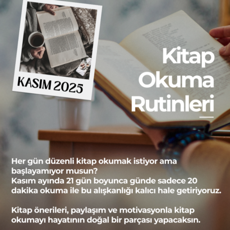 Kitap Okuma Rutinleri - KASIM 2025