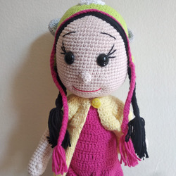 Ayıcıklı Pembe Bebek