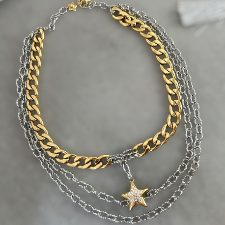 Serena Star Necklace