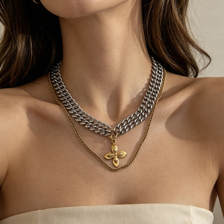 Aurez Fleur Choker