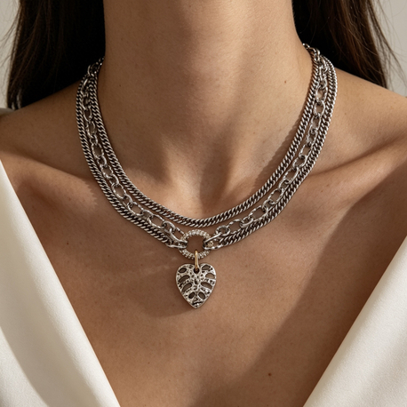 Amora Leaf Necklace 