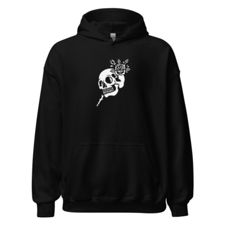 Gildan 18500 Kapüşonlu Sweatshirt Skull