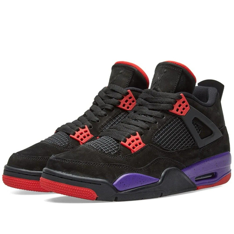 Jordon 4 Retro Black-Purple