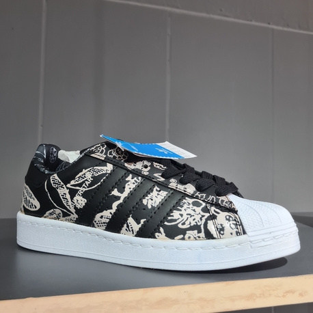 ADIDAS SUPERSTAR SİYAH FLOWER PRINT