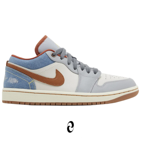 Wmns Air Jordan 1 Low 'Phantom Denim'