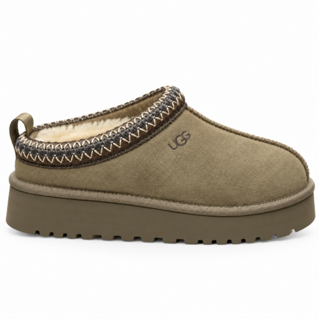 UGG Tasman Platform Burnt Olive | Kadın Terlik